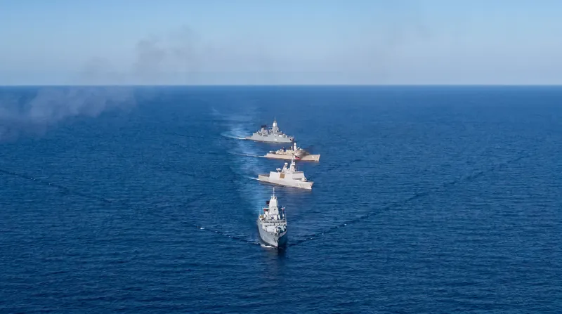 Japan continues to emphasize networked, cooperative security and alliances in the Indo-Pacific region.
