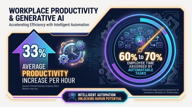 Early adopters are already seeing substantial productivity increases and time savings through AI integration.