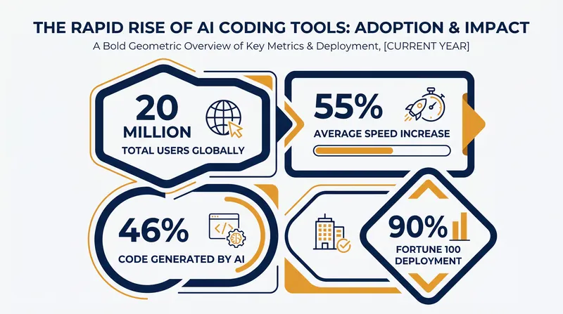 The staggering scale and impact of AI coding assistants by mid-2025.