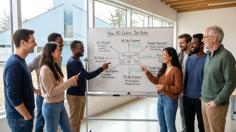 The rise of AI is creating entirely new, highly skilled job categories within the tech ecosystem.