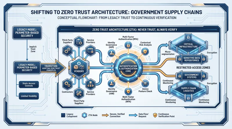 The incident is accelerating the adoption of Zero Trust architectures in federal vendor management.