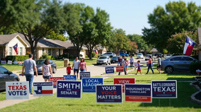 Rapidly growing Texas suburbs will be a key battleground in the upcoming November general election.