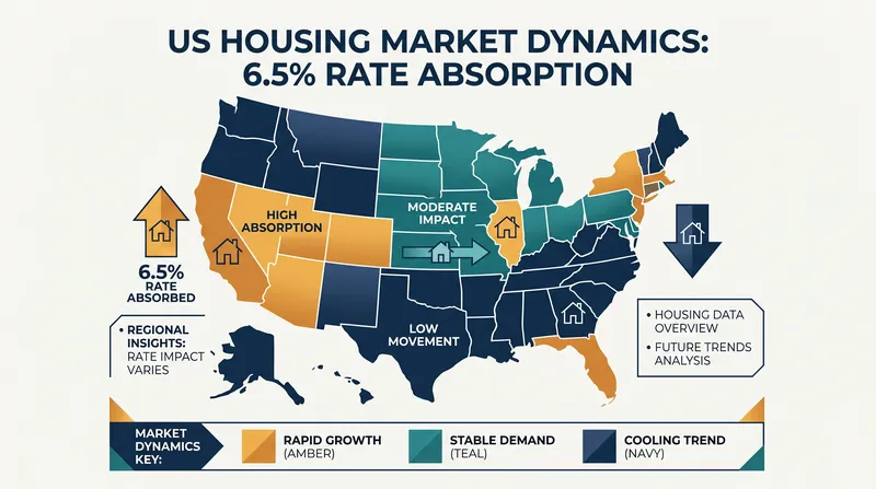 The impact of elevated mortgage rates varies significantly across different regional housing markets.