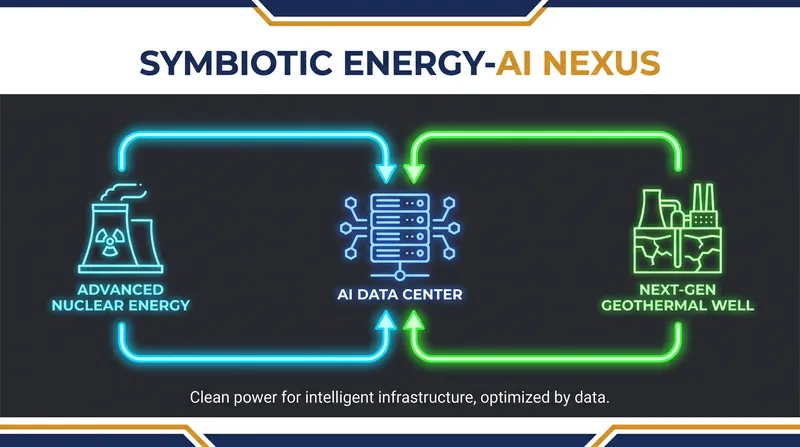 Tech companies are increasingly turning to nuclear and advanced geothermal energy to meet their massive power needs.