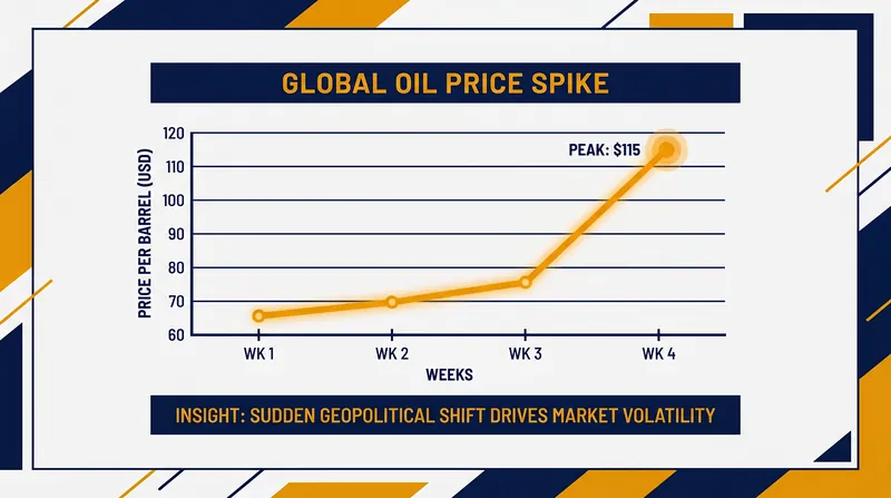 Global energy markets experienced a severe shock following news of the multi-front escalation.