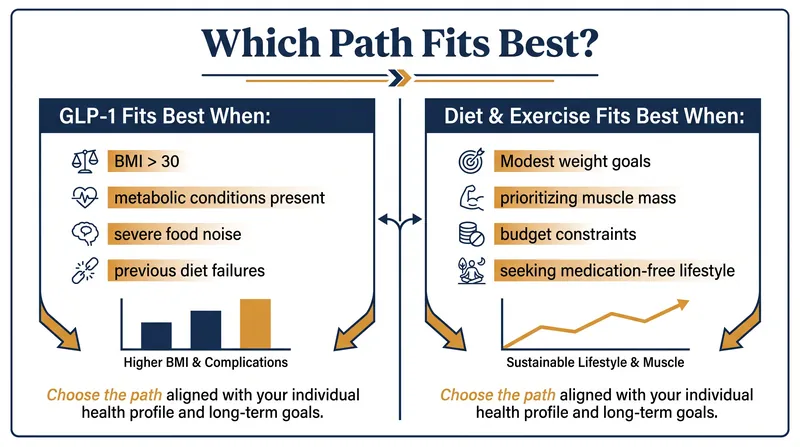 Medical professionals recommend tailoring the weight loss approach to individual metabolic needs and long-term sustainability.