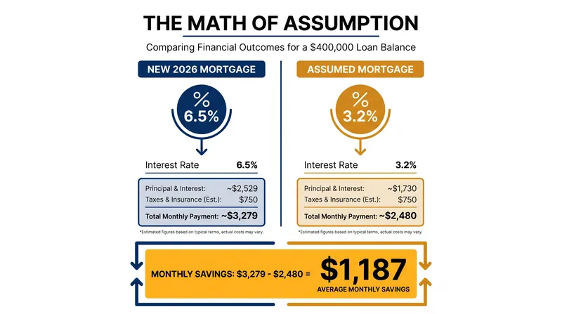 Assuming a pandemic-era mortgage can save buyers over $1,000 a month compared to current market rates.