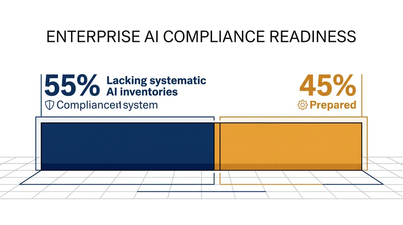 A majority of organizations remain unprepared for the August 2026 enforcement cliff.