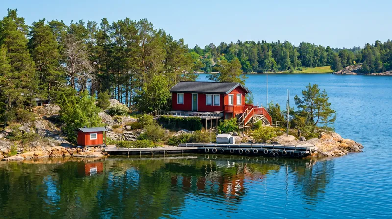 Sweden's vast archipelagos offer abundant space and natural cooling, drawing tourists seeking 'blue health' retreats.