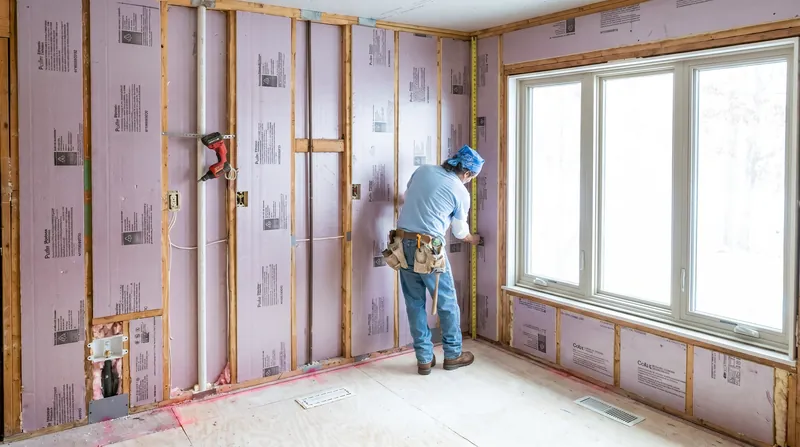 Improving a home's thermal envelope through insulation and air sealing allows for a smaller, more efficient heat pump.