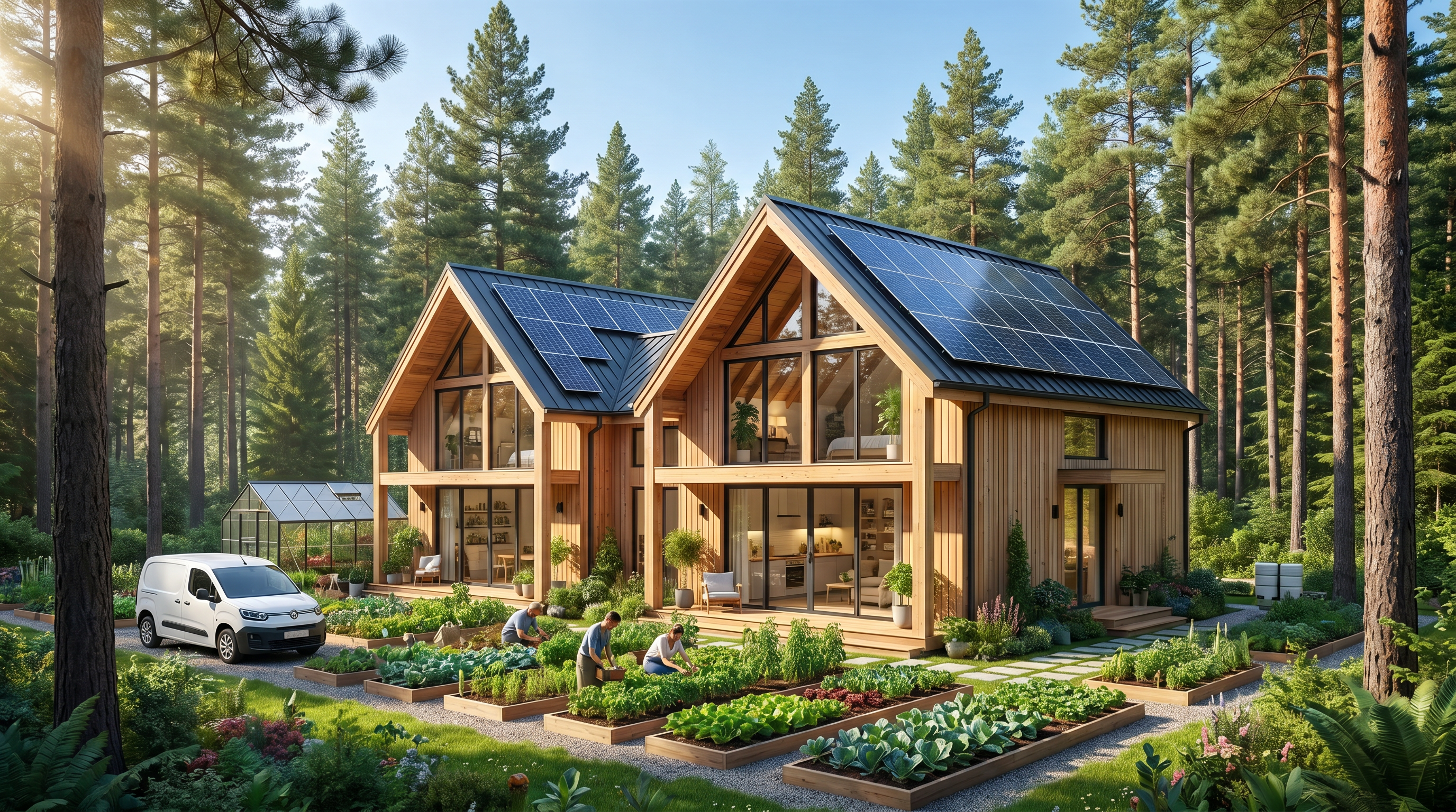 Developments like 'Rooted at 19th' in Oregon combine permanent affordability with net-zero energy standards to lower long-term living costs.