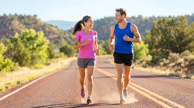 The 'talk test' is the simplest way to ensure you are staying within your aerobic threshold.