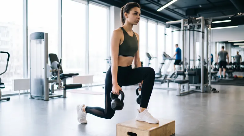 Eccentric strength training, such as slow-descent deficit lunges, conditions the tendons and muscles to absorb downhill impact.