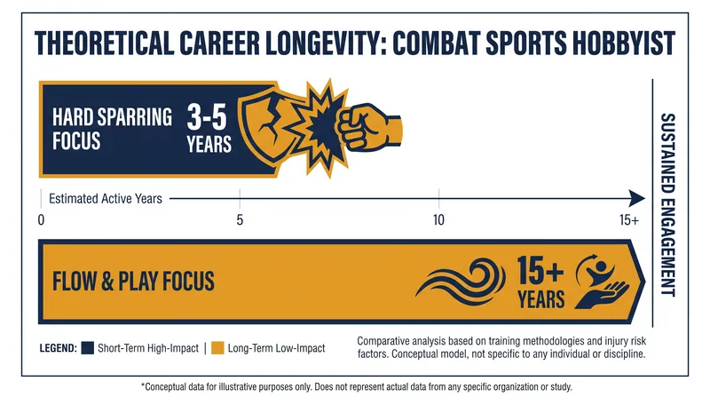 By turning down the intensity, hobbyists can extend their training lifespans by decades.