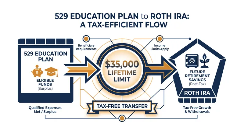 Funds must move via a direct trustee-to-trustee transfer to avoid tax penalties.