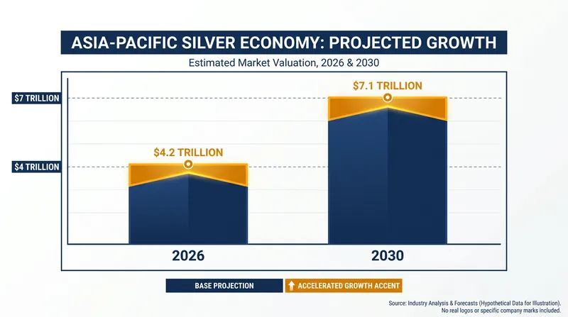 The Asia-Pacific region is aging faster than any other, creating a massive new market for senior-oriented goods and services.