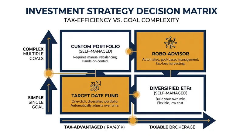 Choosing between the two platforms largely depends on the account type and the complexity of the investor's goals.