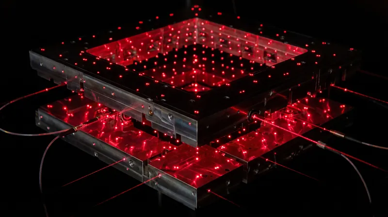 Neutral atom architectures use optical tweezers to physically move atoms during computation, enabling highly efficient error correction.