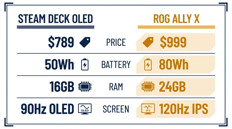 A direct hardware comparison reveals distinct advantages for both devices.