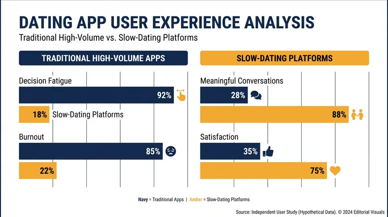 Limiting daily matches has been shown to reduce decision fatigue and increase the quality of interactions.