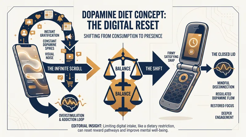 Dumbphones physically interrupt the micro-dopamine loops engineered into modern social applications.