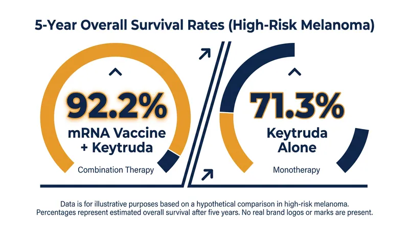 Five-year overall survival data from the KEYNOTE-942 Phase 2b trial, presented at ASCO 2026.