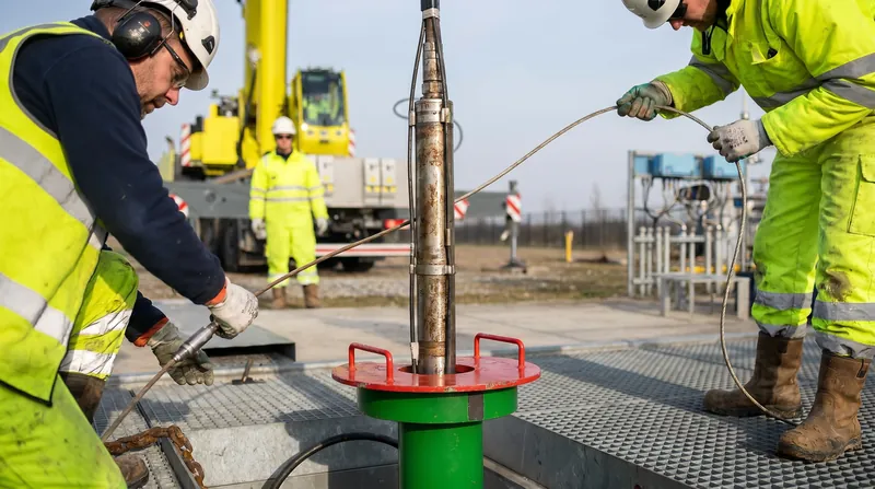 Berkeley Lab researchers deployed custom seismometers nearly 7,000 feet underground to monitor fracture propagation.