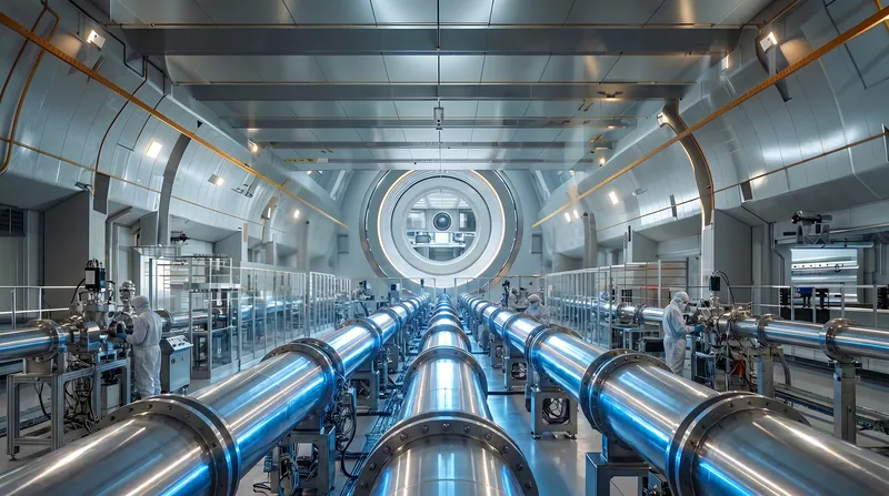 Synchrotron facilities like the Diamond Light Source generate the high-resolution X-rays required to map the internal structure of the scrolls.