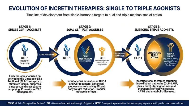 The next generation of metabolic therapies targets multiple hormone receptors simultaneously.