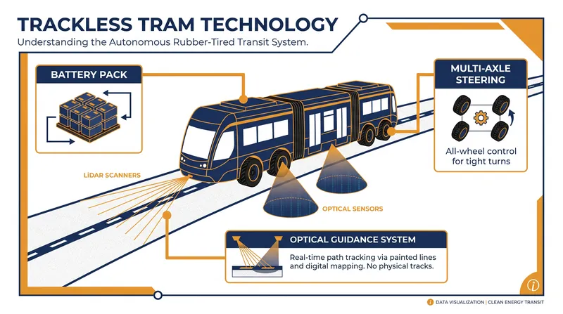 How Autonomous Rapid Transit (ART) navigates urban environments.