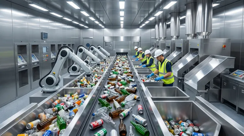 Modern ships aim to be landfill-free, sorting and recycling 100% of solid waste onboard.