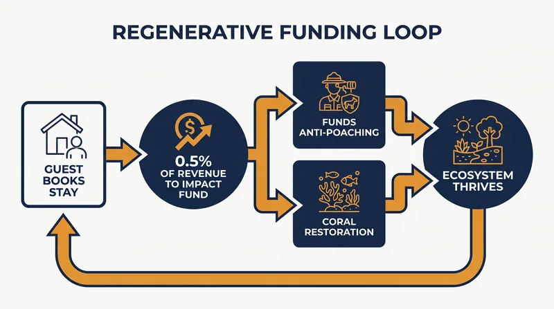 How regenerative revenue models turn luxury stays into conservation funding.