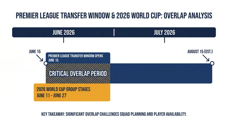 The official opening of the transfer window coincides directly with the World Cup group stages.
