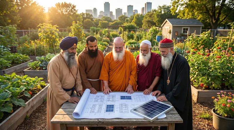 Interfaith coalitions are increasingly collaborating on global climate advocacy and local sustainability projects.