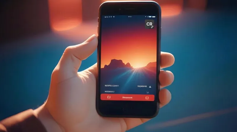 Consumers can click the 'CR' icon to inspect an image's complete editing and capture history.
