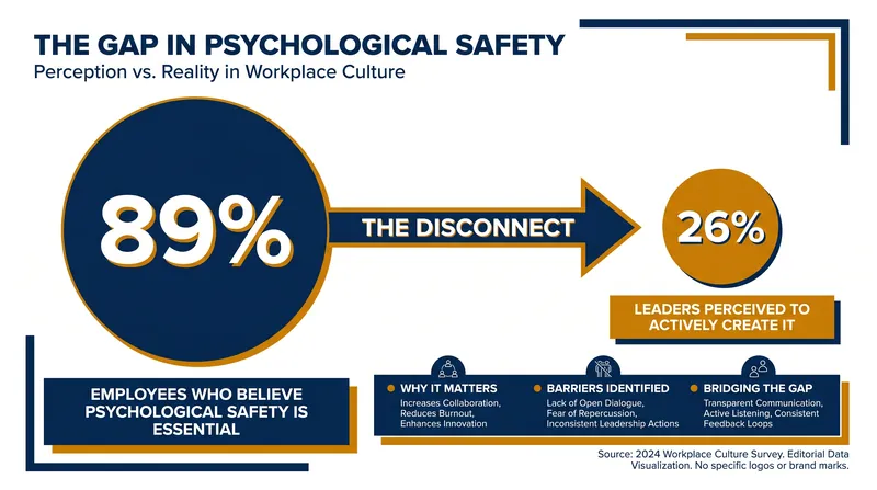 Despite widespread recognition of its importance, few leaders successfully cultivate psychological safety.