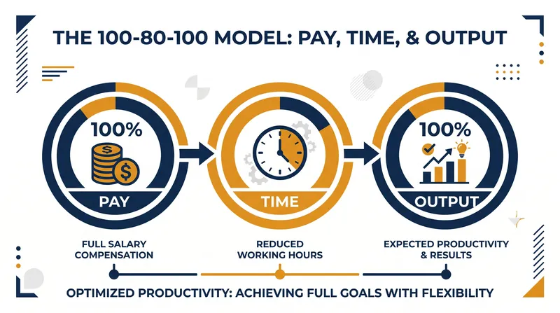 The 100-80-100 model requires companies to rethink productivity and eliminate operational waste.