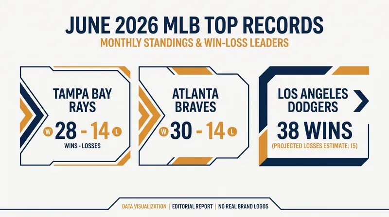 The Rays, Braves, and Dodgers have established themselves as the early-summer frontrunners in MLB.