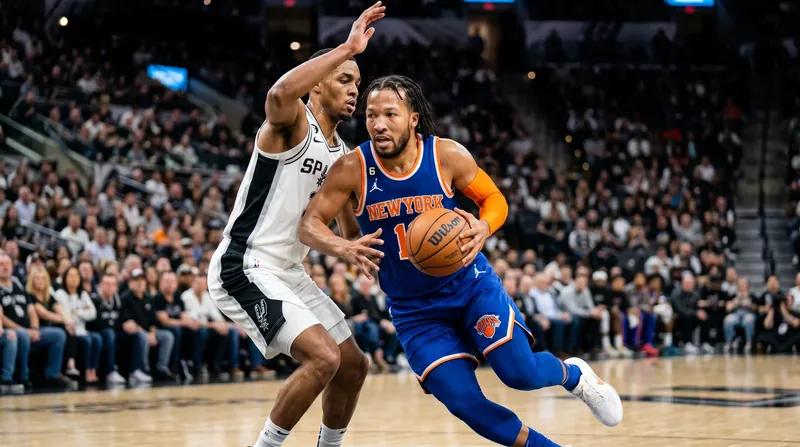 The New York Knicks overcame a 14-point deficit to defeat the San Antonio Spurs in Game 1 of the 2026 NBA Finals.