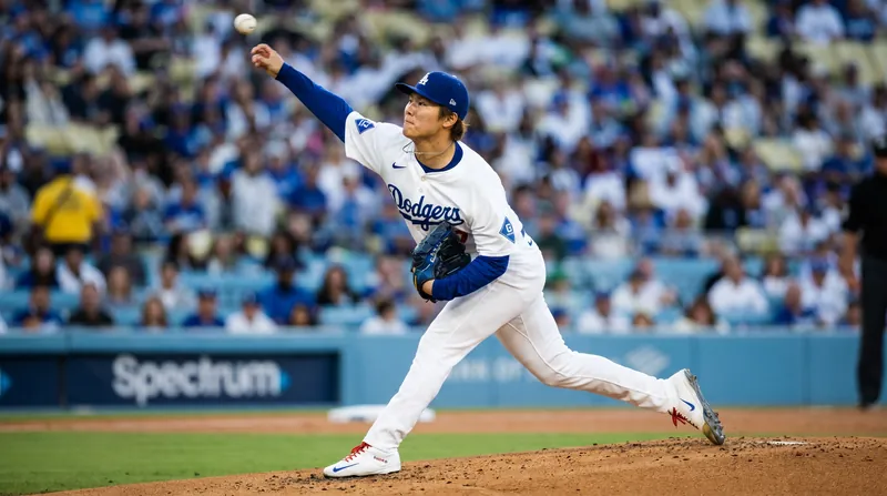 Yoshinobu Yamamoto pitched eight dominant innings, retiring the final 22 batters he faced in order.