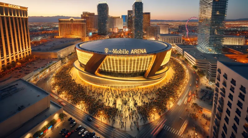 T-Mobile Arena in Las Vegas plays host to a pivotal Game 4 on Tuesday night.