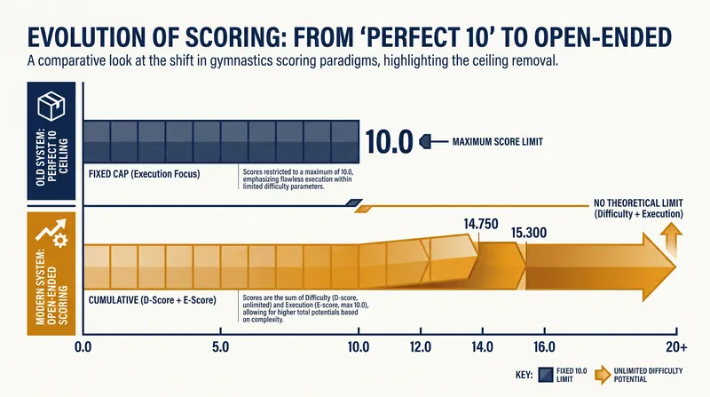How the scoring ceiling was lifted after the 2006 rule change.