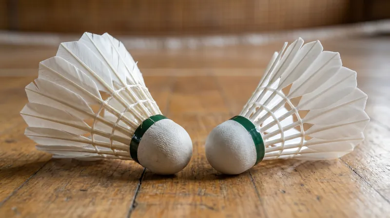 The sport is gradually transitioning from natural goose feathers to advanced synthetic polymers for sustainability.