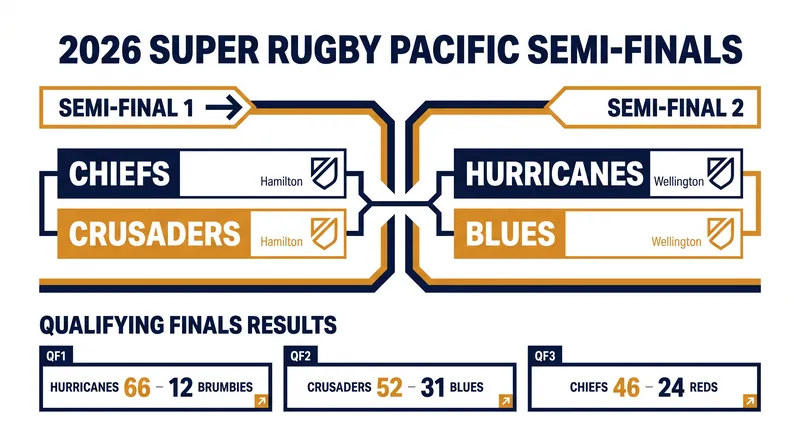 The 2026 Super Rugby Pacific semi-finals feature an all-New Zealand lineup.