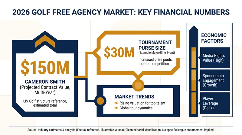 The financial stakes anchoring golf's modern franchise system.