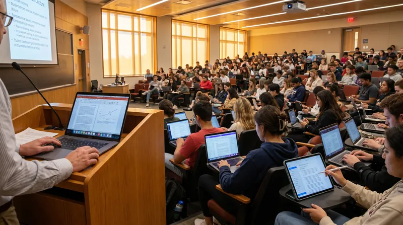 Faculty are being trained to embed AI tools into their existing disciplinary coursework.