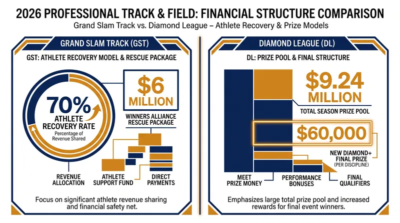 How the competing leagues are structuring their 2026 financial incentives.