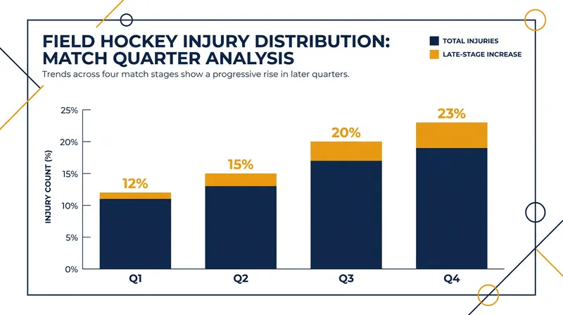 Data from the new Injury Assessment Protocol helps track when and how injuries occur during elite matches.