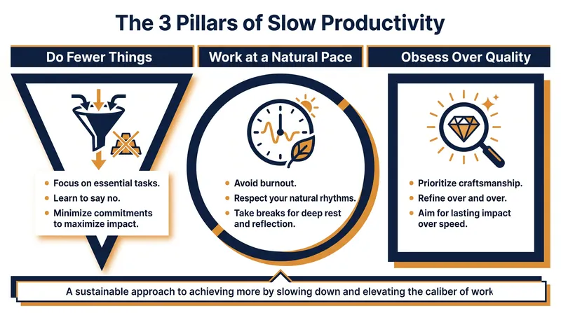 Cal Newport's framework challenges the industrial-era metrics of knowledge work.