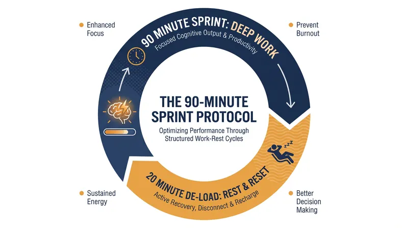 Cognitive scientists recommend structuring the workday around the brain's natural limits for sustained attention.
